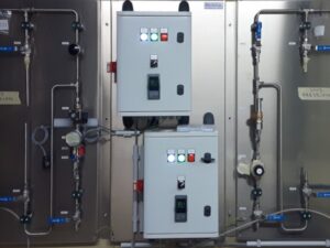 Exemple d'installation de boîtiers d'alarme réalisé par Mitéa