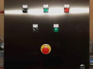 Exemple d'un boîtier d'alarme réalisé par Mitéa