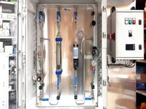 Exemple d'installation de tuyaux de gaz avec un système d'alarme réalisé par Mitéa